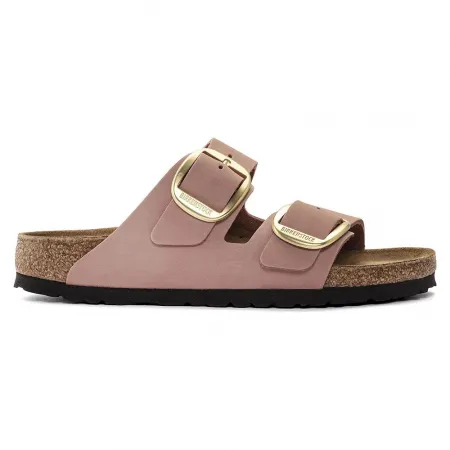 버켄스탁 Arizona Big Buckle Nubuck Leather 샌들 141927578