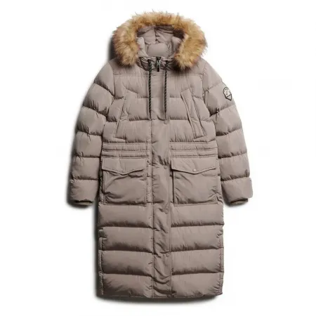 슈퍼드라이 Everest Faux Fur Longline 자켓 리퍼비쉬 141950400