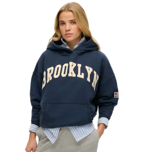 슈퍼드라이 Ath Ess Relaxed 후드티 141962108