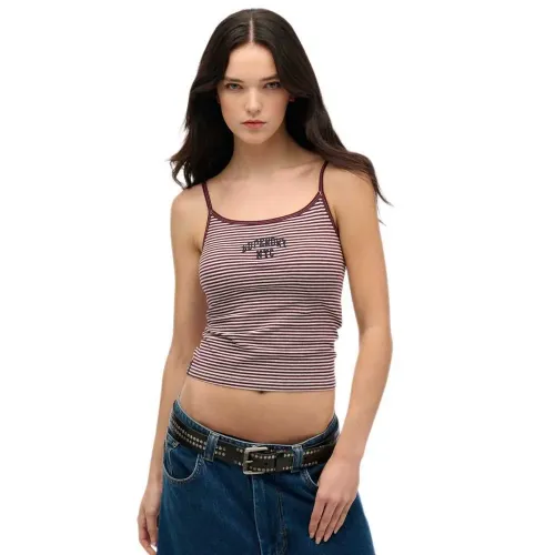 슈퍼드라이 Athletic 에센셜 Cami 나시 티셔츠 141962130