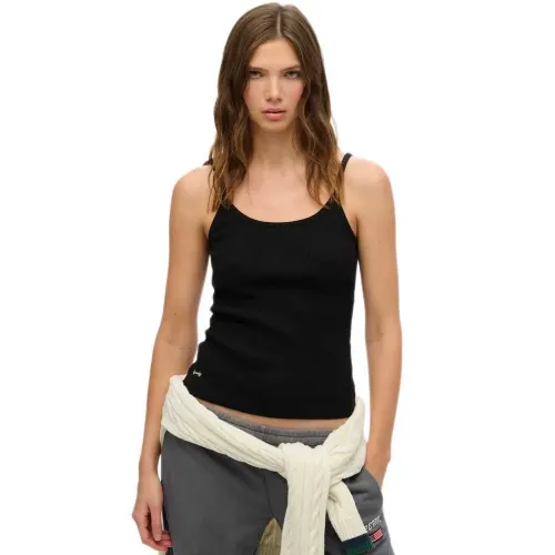 슈퍼드라이 Athletic 에센셜 Sccop 나시 티셔츠 141962135