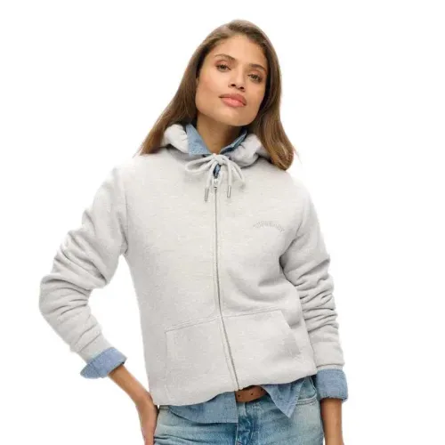 슈퍼드라이 Borg Lined 풀지퍼 스웨터 141962166