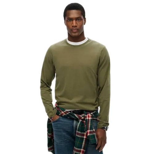 슈퍼드라이 Classic 에센셜 긴팔 티셔츠 141962181