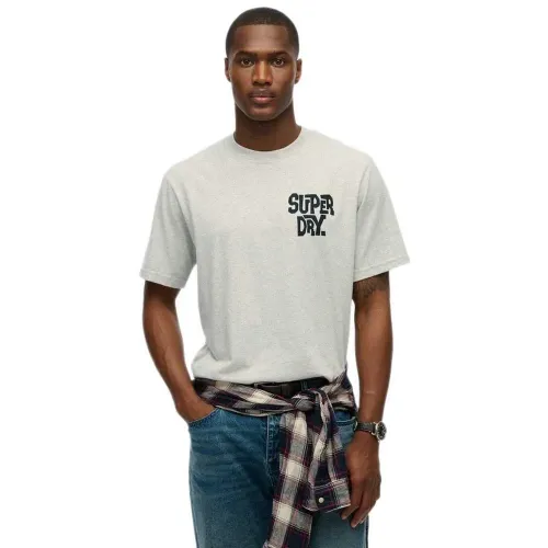 슈퍼드라이 Outdoor Narrative Loose Fit 반팔 티셔츠 141962352