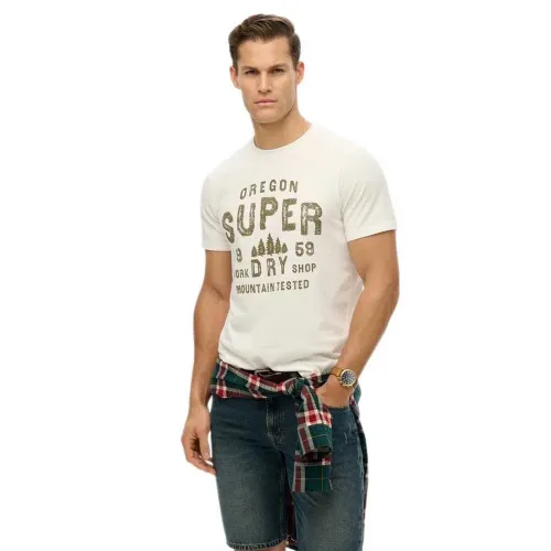 슈퍼드라이 Work Shop 반팔 티셔츠 141962471