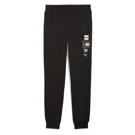 푸마 ESS Logo LAB Holiday 운동복 바지 142006790