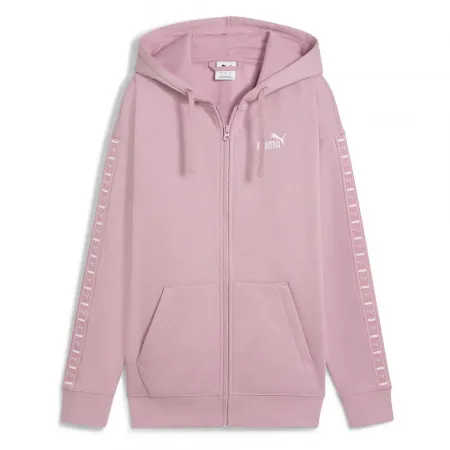 푸마 ESS Tape Relaxed Fit 풀지퍼 스웨터 142006972