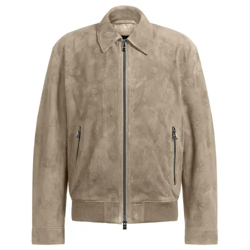 보스 Merwyn2 가죽 자켓 142051138