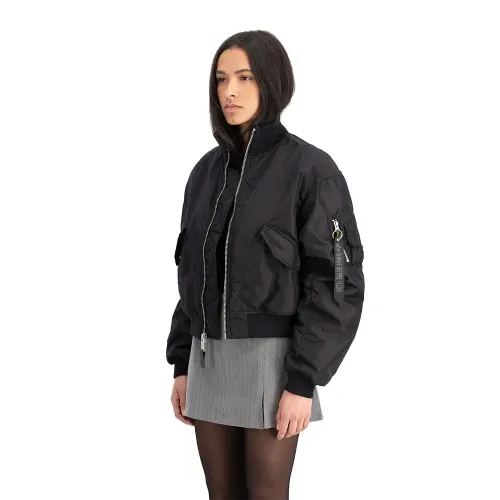 알파인더스트리 MA-1 Cropped 자켓 142080210