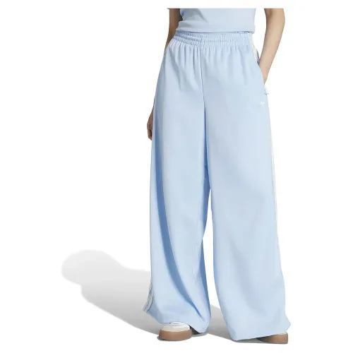 아디다스 Satin Wide Leg Ruffle 3 Stripes 바지 142096896