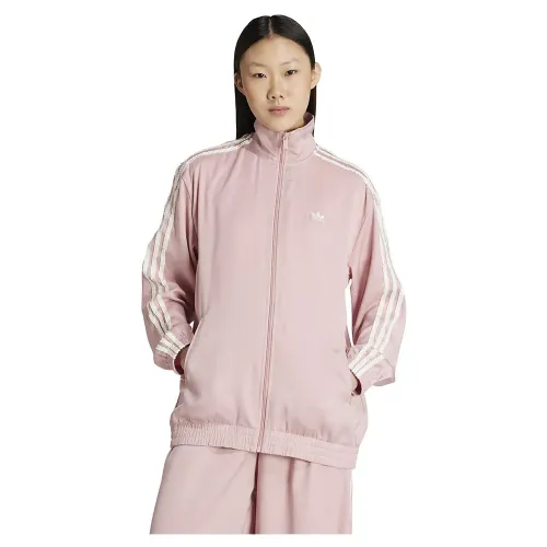 아디다스 Satin Firebird Ruffle 3 Stripes 풀지퍼 스웨터 142096920