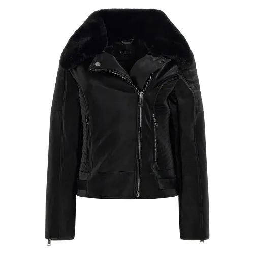 게스 Darcey Biker 가죽 자켓 142111929