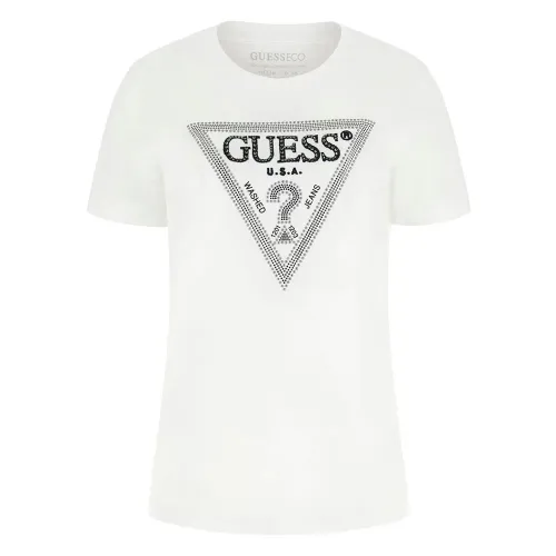 게스 Krystal Triangle 반팔 티셔츠 142112009