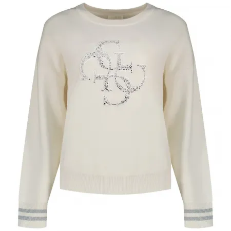 게스 Sylvie Logo 스웨터 142112145