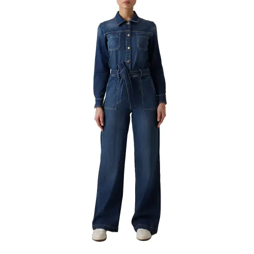 게스 Ls Coverall 점프수트 142112221