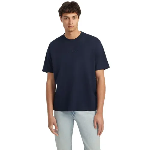 게스 Oversize Logo Emb 반팔 티셔츠 142112232