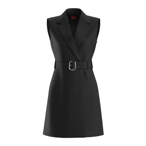 휴고 보스 Komea 10233791 01 나시 짧은 원피스 142115135