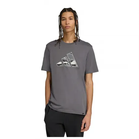 아디다스 Camo Logo 그래픽 반팔 티셔츠 142116936
