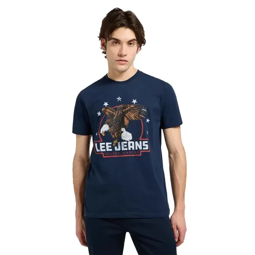 LEE 에센셜 그래픽 반팔 티셔츠 142121924