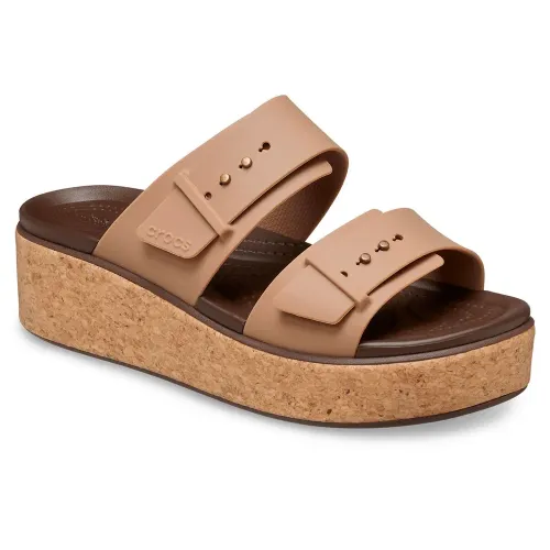 크록스 Brooklyn Cork Buckle 샌들 142125496