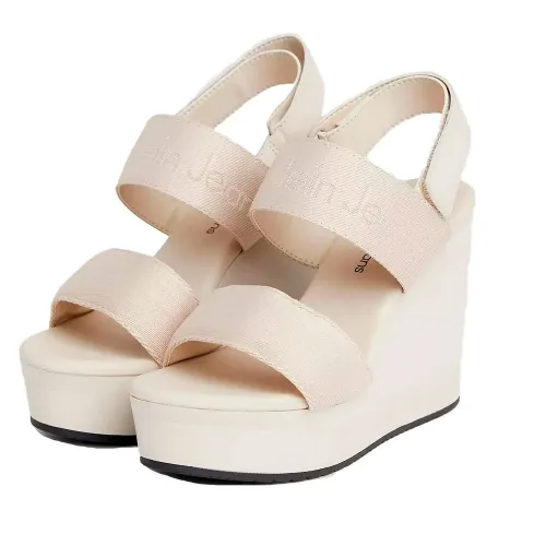 캘빈클라인 YW0YW01360 웨지 샌들 142128110