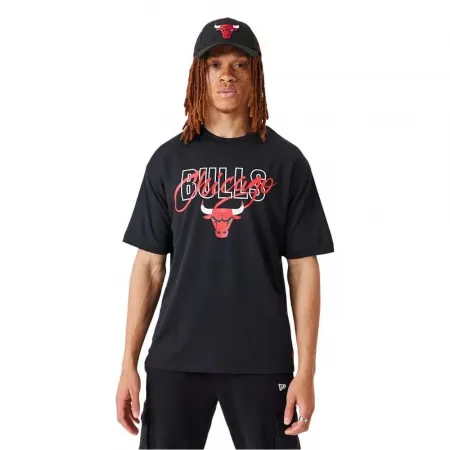 뉴에라 Script Os Mesh Chicago Bulls 반팔 티셔츠 142130671