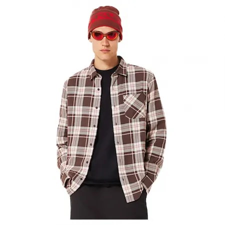 오클리 Podium plaid flannel 긴팔 셔츠 142133881