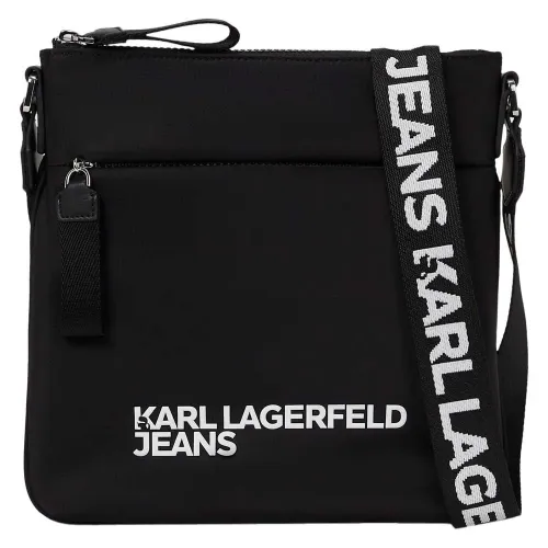 KARL LAGERFELD JEANS 에센셜 Flat 크로스백 142144891