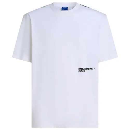 KARL LAGERFELD JEANS Face Relaxed Fit 티셔츠 142144896