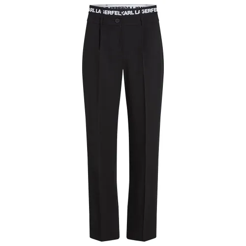 KARL LAGERFELD JEANS Logo Waistband 바지 142144898