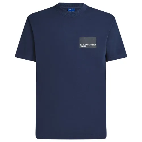 KARL LAGERFELD JEANS Reg Box Logo 반팔 티셔츠 142144908