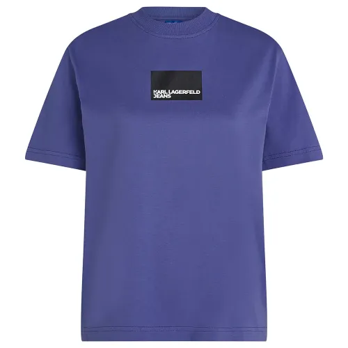 KARL LAGERFELD JEANS Reg Box Logo 반팔 티셔츠 142144909