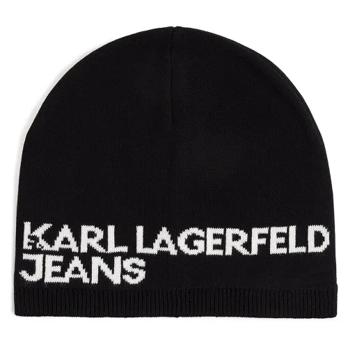 KARL LAGERFELD JEANS Single Layer Logo 비니 142144911