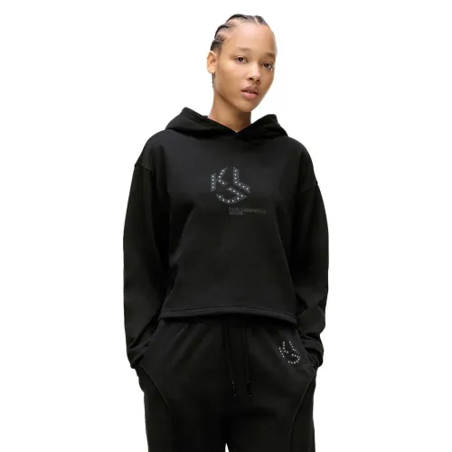 KARL LAGERFELD JEANS Studded Regular Fit 후드티 142144914