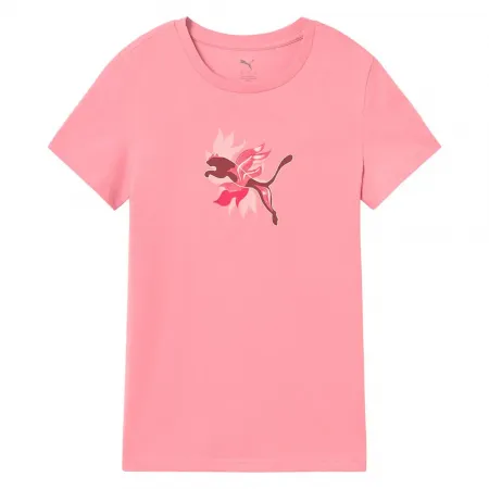 푸마 그래픽 플라워ed Cat 반팔 티셔츠 142153662