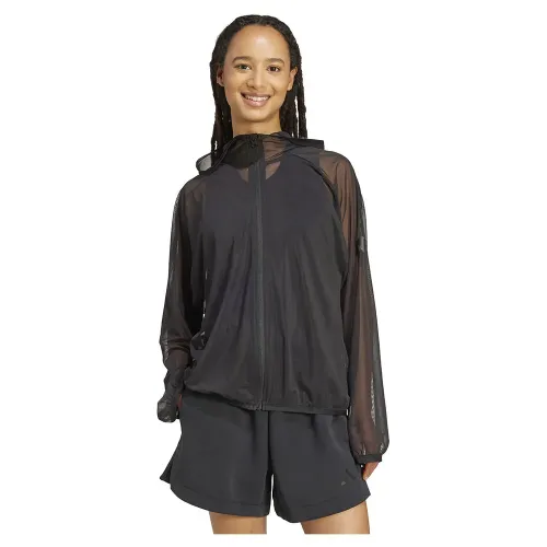 아디다스 All SZN Soft Lux Mesh 풀지퍼 스웨터 142156010