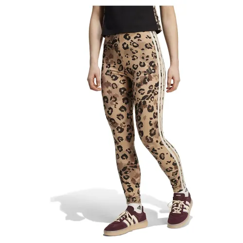 아디다스 Animal Print 3 Stripes high waist 레깅스 142156038