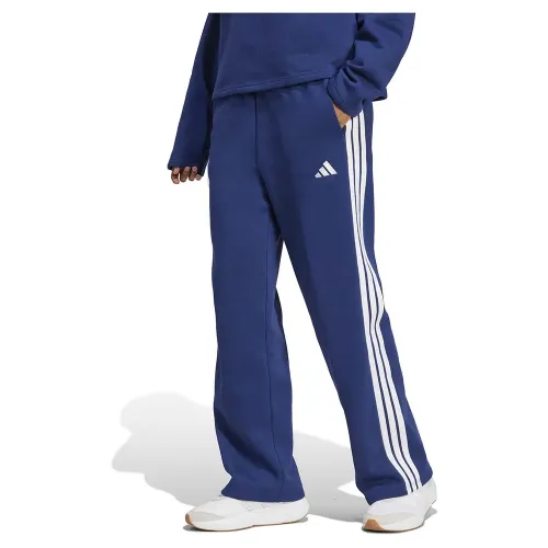 아디다스 에센셜 3 스트라이프 Open-Hem 플리스 조거팬츠 142156460