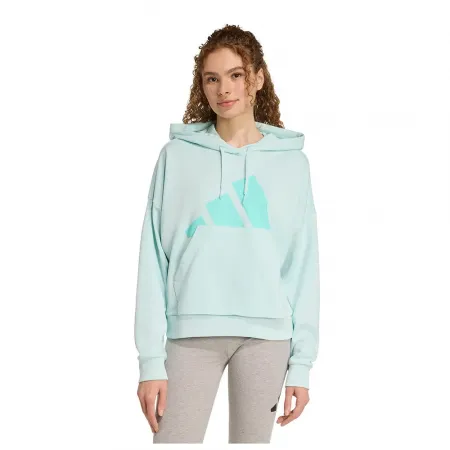 아디다스 에센셜 Big Logo French Terry Loose 후드티 142156499
