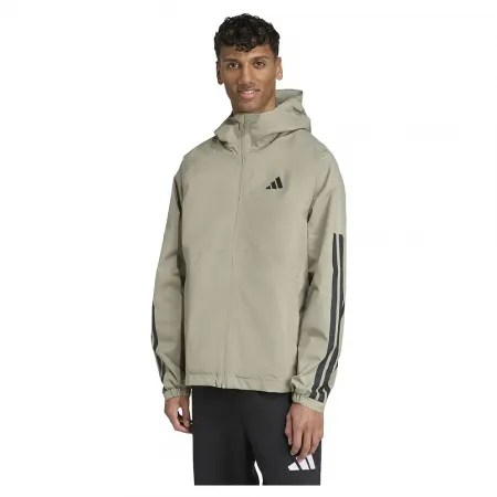 아디다스 에센셜 Climaproof 3 Stripes 자켓 142156516