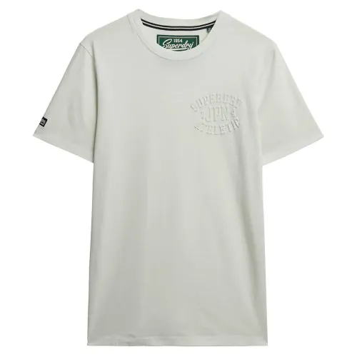 슈퍼드라이 Athletic Em보스 Relaxed Fit 반팔 티셔츠 142159932