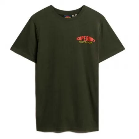 슈퍼드라이 Mountain Relaxed Fit 반팔 티셔츠 142160041