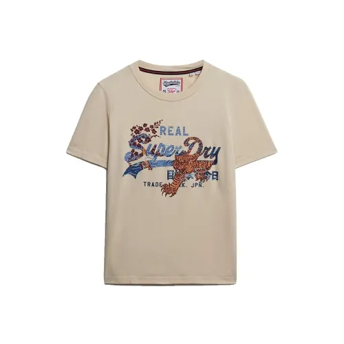 슈퍼드라이 Tokyo Vl Relaxed Fit 반팔 티셔츠 142160085