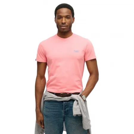 슈퍼드라이 빈티지 Logo 엠브로이더드 반팔 티셔츠 142160089