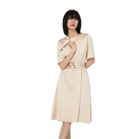 LILY Satin Waist 드레스 142161402