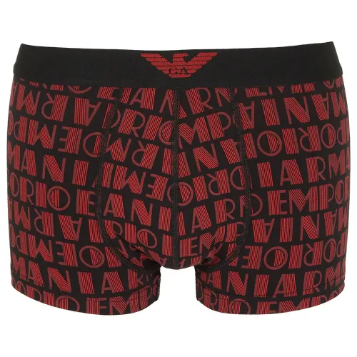 엠프리오 아르마니 All Over Logo Trunk 복서 브리프 142165125