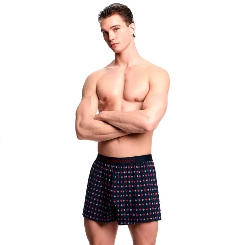 엠프리오 아르마니 Classic Pattern Mix 복서 브리프 142165213