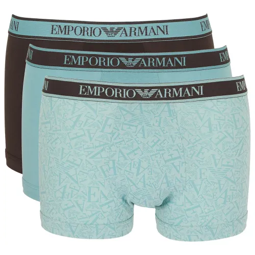 엠프리오 아르마니 Core Logoband Trunk 복서 브리프 3 팩 142165260