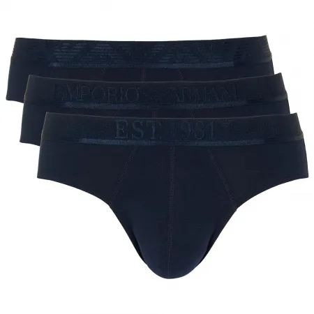 엠프리오 아르마니 Shiny Logoband Pack 삼각팬티 3 팩 142165721