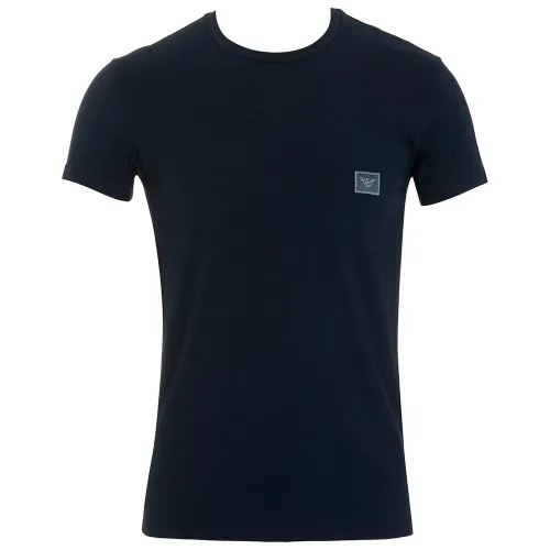 엠프리오 아르마니 Shiny Logoband 반팔 티셔츠 142165724